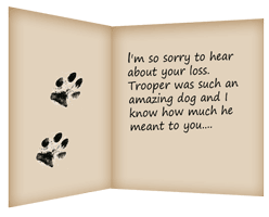 Tips on Writing a Pet Loss Condolence Note - Healing the Heart