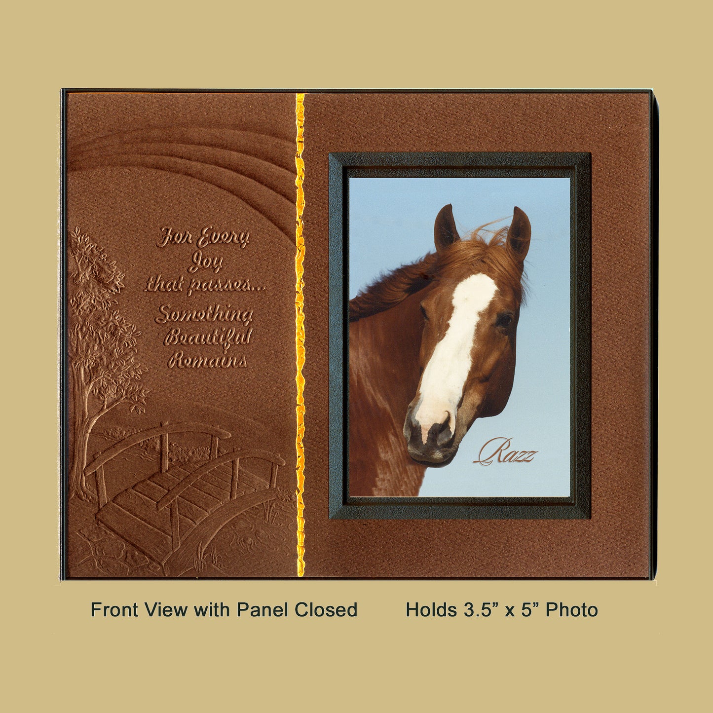 "Rainbow Bridge for Horses"