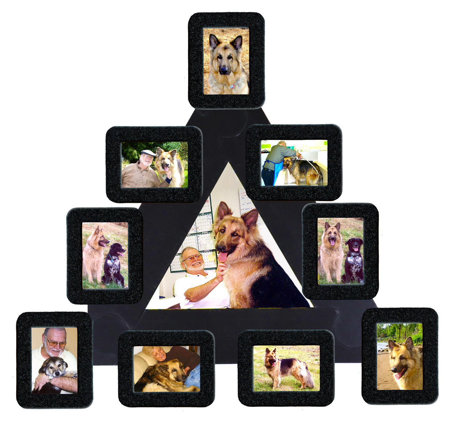 pet memorial photo collage