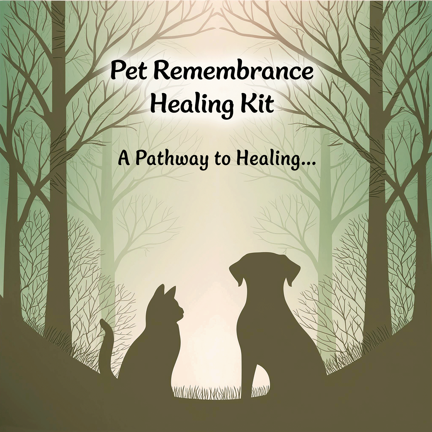 cover of pet remembrance healing kit