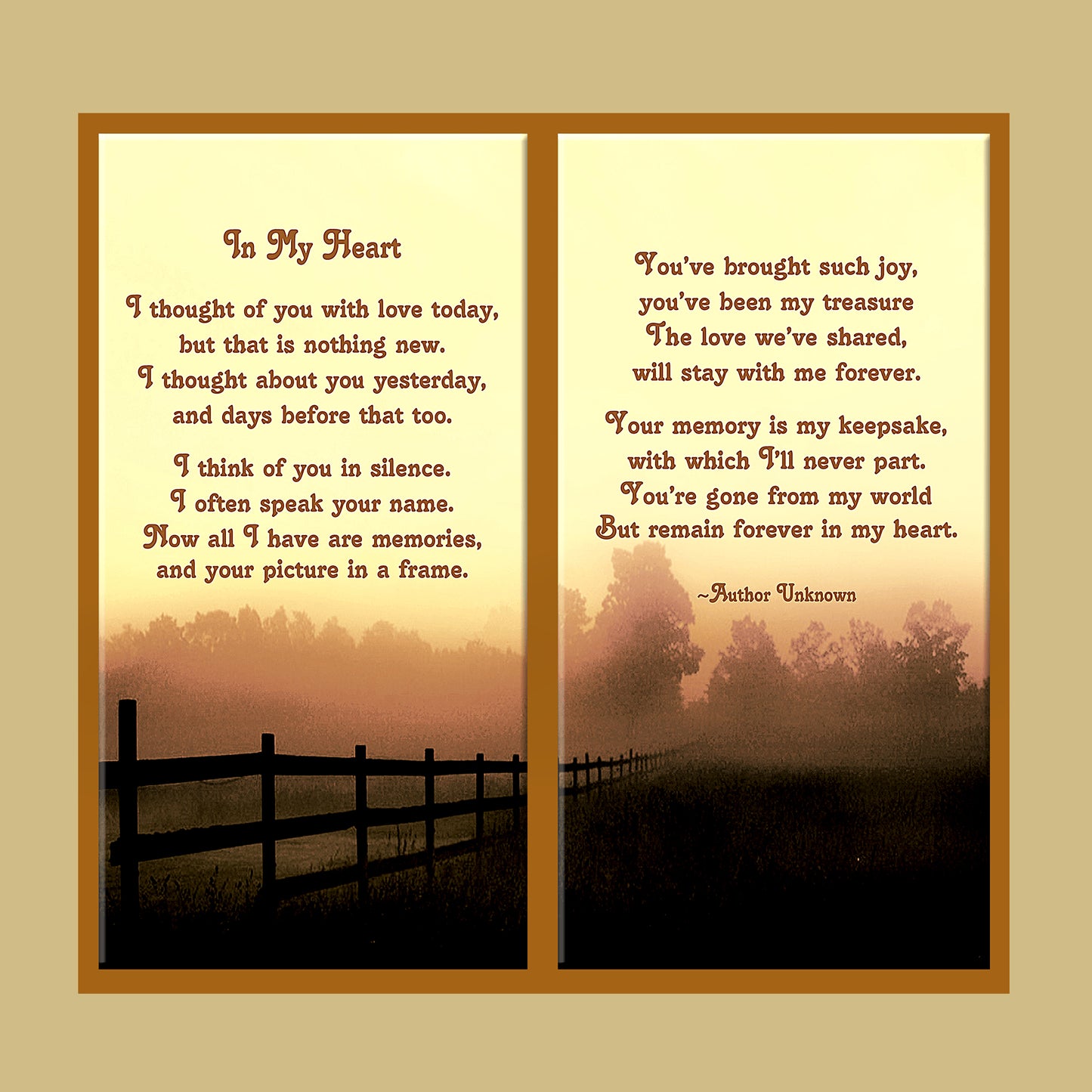 "In My Heart"