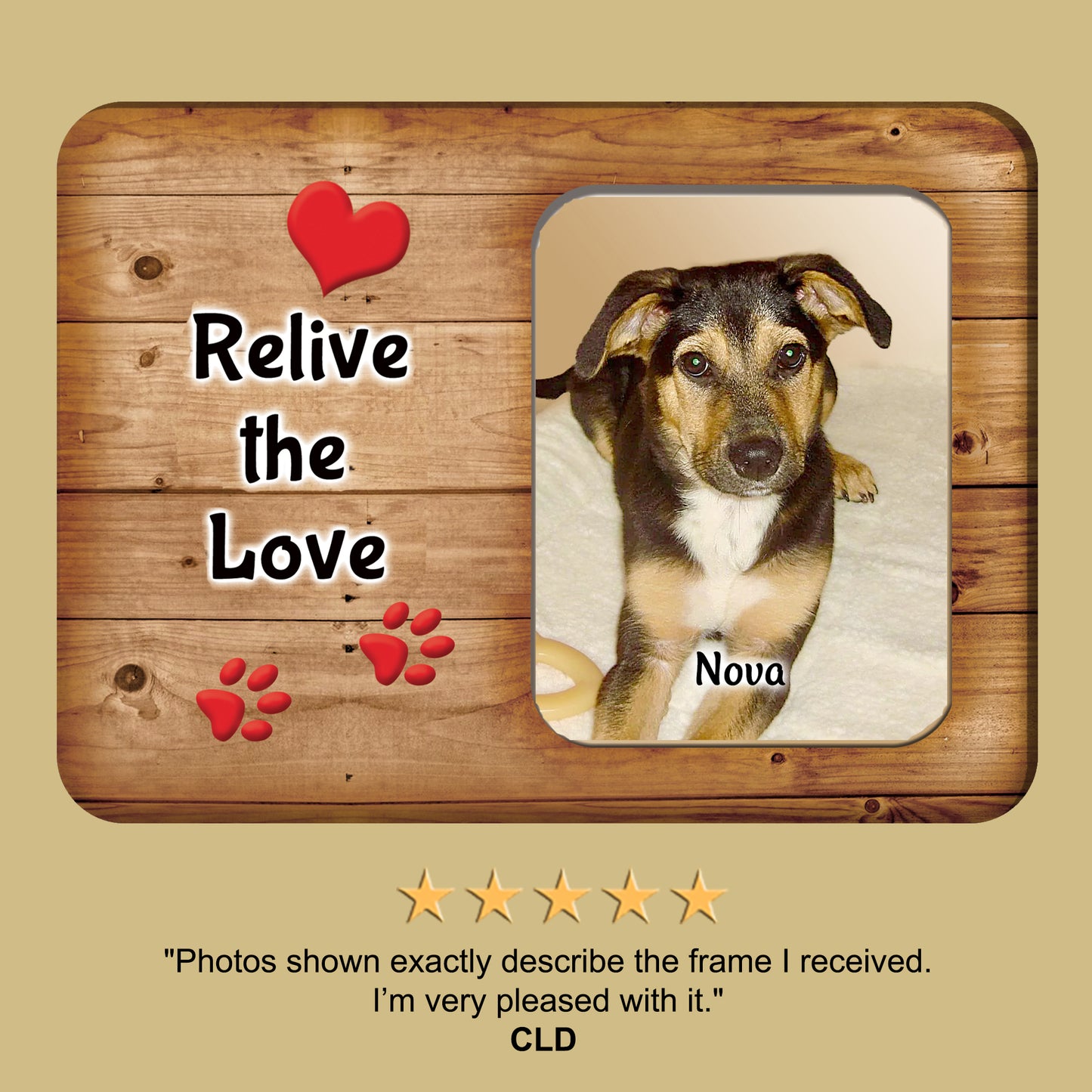 "Always Near" Photo Frame