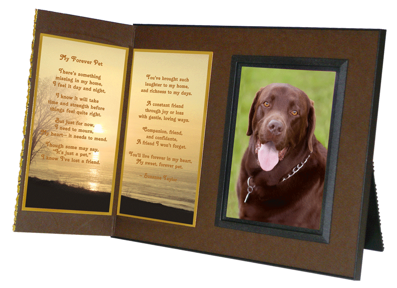My Forever Pet pet loss sympathy picture frame gift