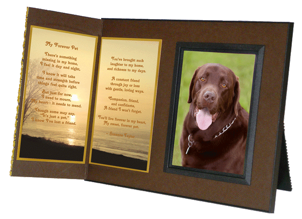 My Forever Pet pet loss sympathy picture frame gift