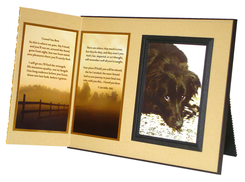 I Loved You Best pet loss remembrance gift